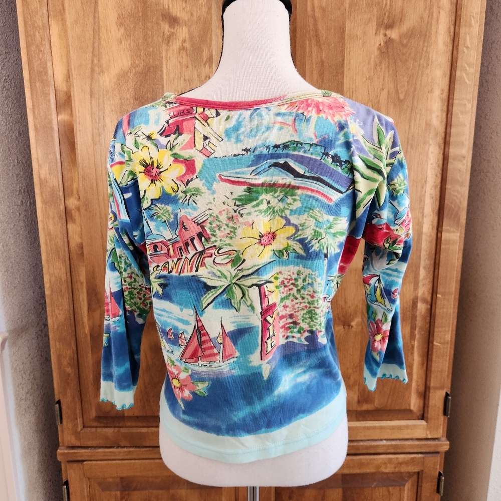 Vintage Zashi Beaded Top | S - Picture 3 of 5